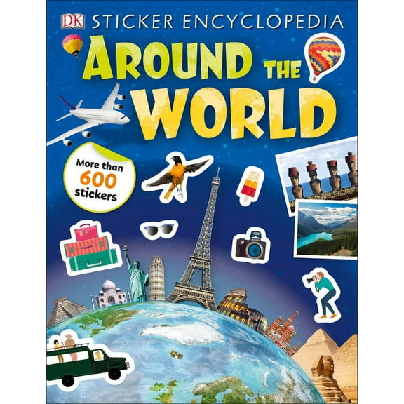 Sticker Encyclopedias: Sticker Encyclopedia Around the World (Paperback)