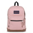 thumbnail image 2 of 𝙹anSport Right Pack Backpack, Durable Daypack with 15" Laptop Sleeve, Misty Rose, 2 of 6
