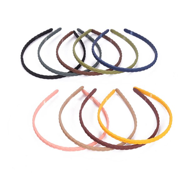 RAGUPEL 9Pcs Scrunchies,Braided Headband Elegance Silk Scrunchies,Comfortable Wearability Scrunchies for Girls,Multicolor