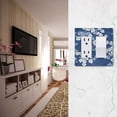 thumbnail image 5 of Yayeee Rocker Switch Wall Plate 1-Gang 4.6"x2.9" Home Decorative Outlet Cover, Floral Ocean Waves, 5 of 6