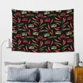 thumbnail image 5 of Easygdp Red Chili Tapestry Wall Hanging, Wall Tapestries for Bedroom Aesthetic Living Room Office Decor 60x40in, 5 of 8