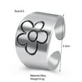 thumbnail image 5 of ZZwxWA Deals Si-mple Wind Glossy Flower Small Fresh Open, 5 of 5