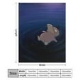 thumbnail image 5 of Pokemon Psyduck Throw Blanket Cute Flannel for Boys Girls Men Women, 5 of 7
