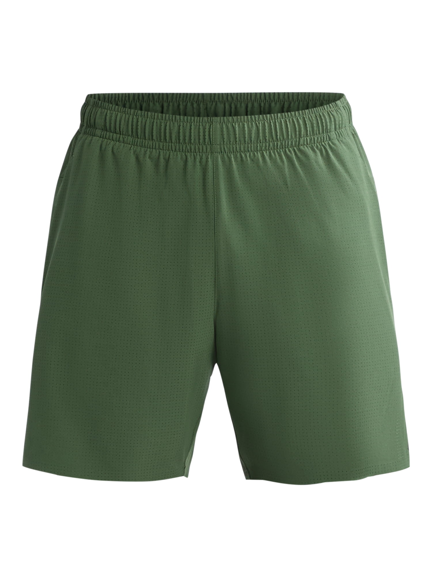 Athletic Works Men's and Big Men's 2 In 1 Perforated Active Shorts, 7" Inseam, Sizes S-3XL