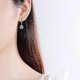 thumbnail image 2 of Pendientes de Moissanita color D Yashi Plata de ley 925, 2 of 2