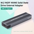 thumbnail image 3 of Carcasa de Aluminio Soledad M.2 USB 3.1 10 Gbps Tamaño 2230/2242/2260/2280, 3 of 10