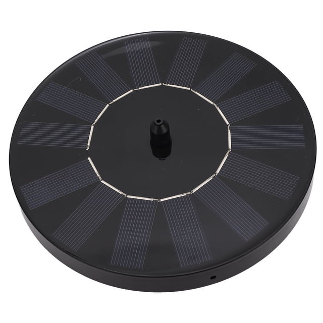 Solar Fountain Pump,7V 1.5W Solar Fountain Solar Panel Water Fountain Solar Water Spray Pump High-Intensity Output