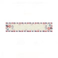 thumbnail image 2 of weibbin Independence Day Patterned Table Runner for Indoor Outdoor Party Kitchen Home Dining Table Decor 13.78x70.87 in, 2 of 6
