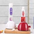 thumbnail image 2 of Bathroom Toothpaste Squeezer Facial Wash Effortless Convenient Gripper Toothpaste Dispenser Squeeze Toothpaste - White 2PCS White+Red, 2 of 9