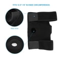thumbnail image 1 of OUTAD Breathable Neoprene Knee Support Sleeve Active Wear Adjustable Black, 1 of 4
