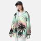 thumbnail image 3 of Fotbe Tropical Summer Palm Chaqueta con Protección Solar UPF 50+ para Hombre y Mujer, Camisa con Capucha y Bolsillos-3X-Large, 3 of 7