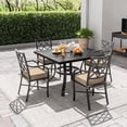 thumbnail image 6 of Kimunuk Outdoor Chair Cushions set of 2, 18.5" x 16" Zipped Waterproof Outdoor Seat Cushions Couch Pads with Ties for Patio Furniture, Sand, 6 of 6
