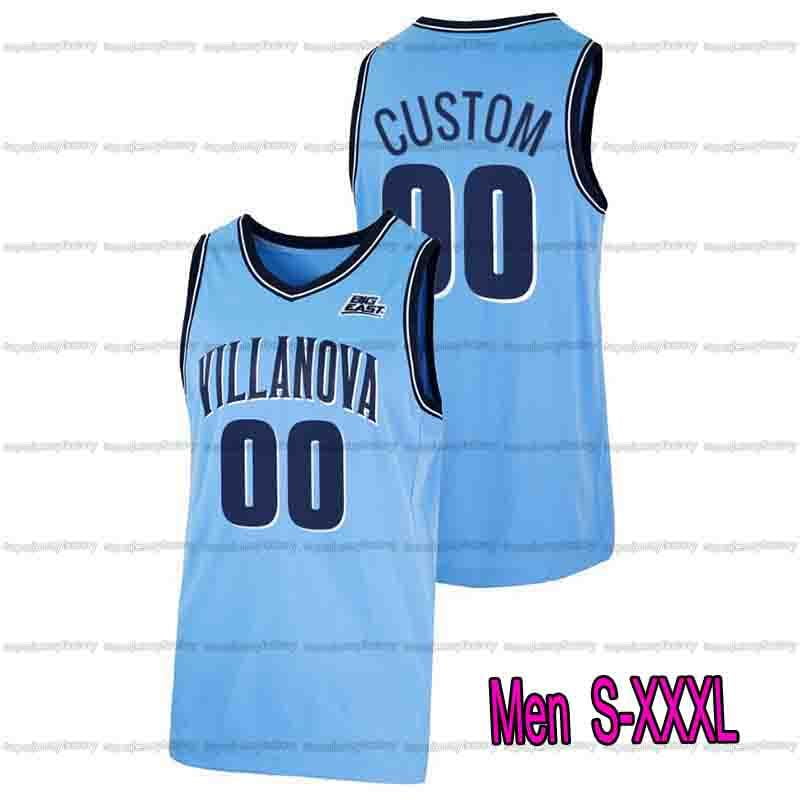 NBABasketball Jerseys Custom Villanova Wildcats 202122 College