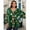 Flower45, variant on LATWIIV Tunic Tops for Women 3/4 Sleeve Plus Size Women's Tunics Loose Fit Floral Swing Flare Ladies Blouse for Leggings A-SteelBlue32 4X