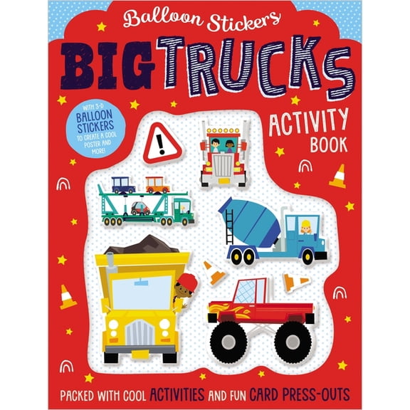 Big Trucks Activity Book