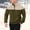 Army Green, variant on UTSJKR Men's Fashion Color Block High Neck Half-Zip Top, Solid Long Sleeve Pullover with Side Pockets, Urban Hip Hop Street Trendy Casual Clothing Khaki S