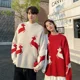 thumbnail image 2 of Suéter navideño para mujer, otoño e invierno, suéter holgado coreano, suéter de ciervo, suéteres de gran tamaño para hombres y mujeres, parejas, 2 of 5