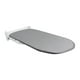 thumbnail image 2 of Tabla de planchar de pared plegable, estable y resistente, almohadilla de planchado para Gris blanco, 2 of 9
