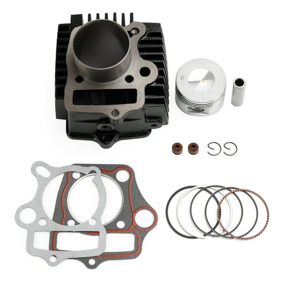 Kit de cilindro de 110cc MotorGenic para Italika FT110 XT110 AT110 52.4 mm Pin de pistón 13 mm