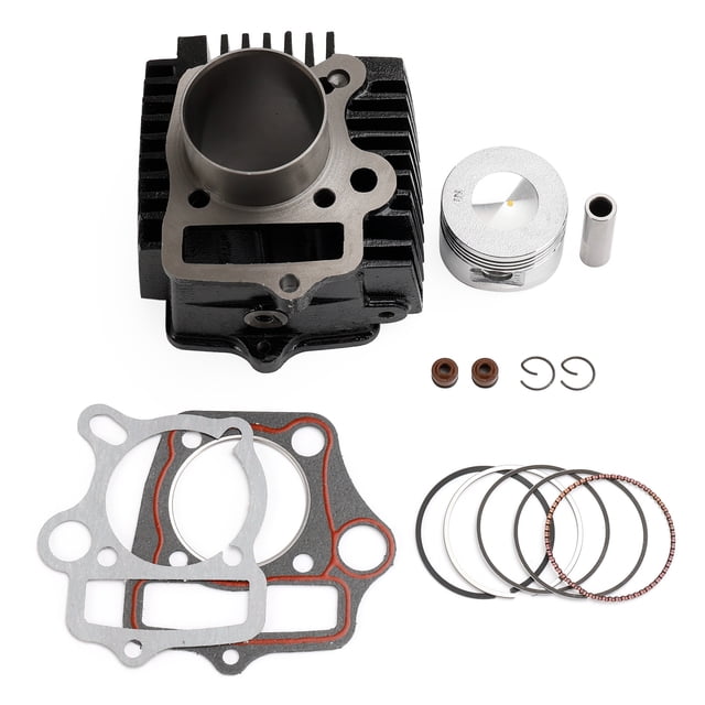 Kit de cilindro de 110cc MotorGenic para Italika FT110 XT110 AT110 52.4 mm Pin de pistón 13 mm