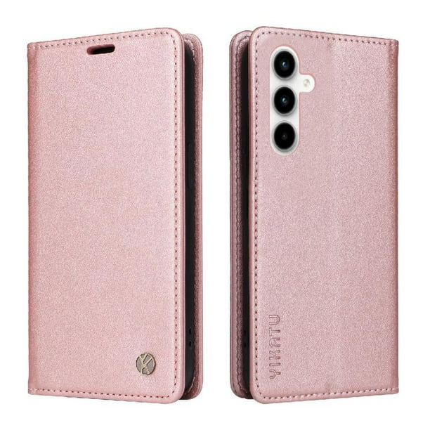 Funda para Samsung Galaxy A35 5G Estuche de Cuero PU Tipo Cartera con Ranuras para Tarjetas y Cierre Magnético