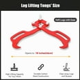 thumbnail image 6 of Accreate 18" Log Lifting Tongs with 2 Heavy Duty Steel Claws for Timber, Grapple Hook, Swivel Dragging, 6 of 9