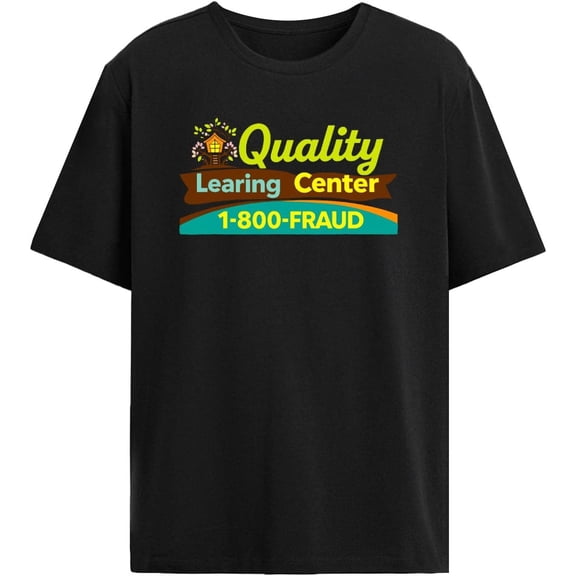 Quality Learing Center tee for Men Graphic Cool T-Shirt