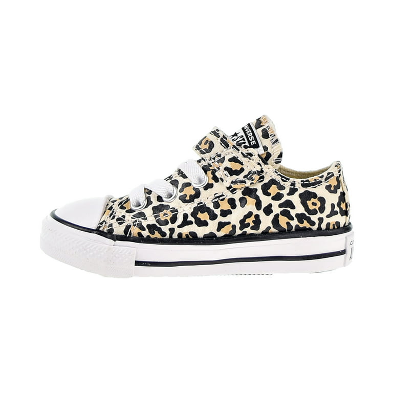 Converse Taylor Star Leopard Print Toddler's Shoes Black-Beige 766298f - Walmart.com