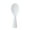 White, variant on JWDX Tableware, Stand-Up Rice Spoon, Kitchen Supplies Clearance, Standing Rice Serving Rice Spoon Plastic Creative Non Stick Household Kitchen Tools White