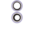 thumbnail image 2 of Replacement Back Camera Lens With Bracket & Bezel Compatible For iPhone 12 / 12 Mini (Purple) (Real Sapphire / Premium), 2 of 4