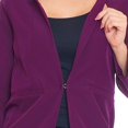 thumbnail image 4 of Saco Largo Dama Mujer Blazer Formal Casual Liso Uva lila CH Incógnita 550456, 4 of 5