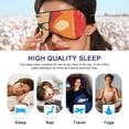 thumbnail image 6 of Sleep Mask Blackout Adjustable Eye Sleeping Mask Blindfold for Sleeping Travel Office Deer Sunset Printed, 6 of 7