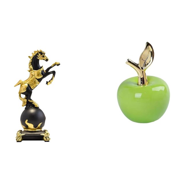 Colección moderna de esculturas de caballos y figuras para dormitorio, sala de estar, escritorio, centro de mesa y decoración navideña para el hogar y