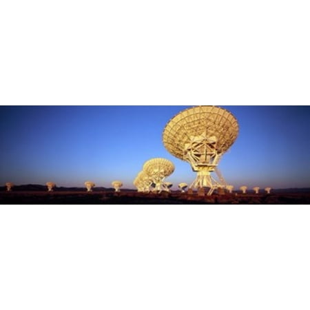 - Radio Telescopes in a field Very Large Array National Radio Astronomy Observatory Magdalena New Mexico USA Poster Print