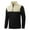 #230-Beige, variant on Men's Color Block Crewneck Sweatshirt Quarter-Zip Design Long Sleeve Casual Pullover Urban Streetwear Fashion Everyday Essentials Modern Classic