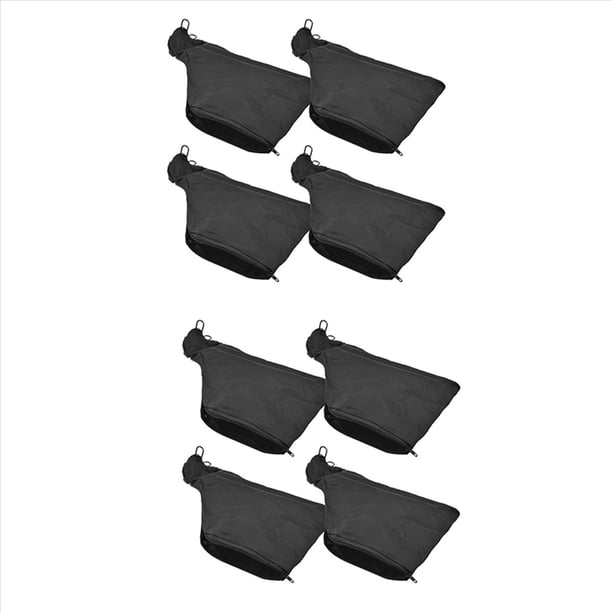 Bolsa para Polvo de Ingletadora, Bolsa Colectora de Polvo Negra con Cremallera y Soporte de Alambre, para Ingletadora Modelo 255, 8 Piezas
