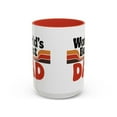 thumbnail image 2 of World's Best Dad Mug Throwback 70s Decor Gift for New Dad Vintage Style Father's Day Mug Dad Gift Idea Worlds Best Dad Cup, 2 of 6