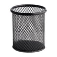 thumbnail image 2 of Wire Mesh Pen Holder, Pencil Cup, Desk Organizer Pen Holder for Desk for Stationery, Scissors, School, Office Supplies (Black), 2 of 4