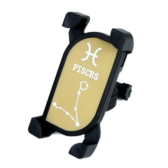 TFixol Customizable Zodiac Bike Phone Holder with 360° Rotation & Adjustable Cradle for Smartphones up to 6.8"