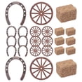 thumbnail image 1 of 24 Piezas de Suministros para Fiestas Occidentales, Centros Mesa Vintage la Suerte, Recuerdos Fiesta Boda, Decoraciones Vaquero, 1 of 5