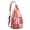 Red-8, variant on 4-Pockets Cross Body Bags for Woman Men,Cute Sea Life Sling Bag Chest Bag with Adjustable Strap Women's Crossbody Bags for Outdoors Hiking Traveling