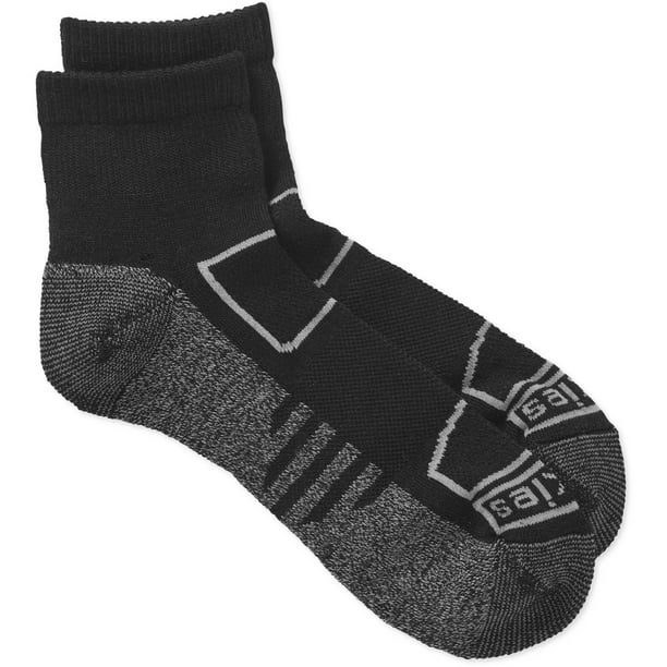 Dickies Men's All Season Lightweight Merino Wool Quarter Sock