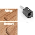 thumbnail image 3 of 2 pack Corner Chisel Woodworking Mortise Tool, Door Hinge Recess Squaring Corner Chisel, Easily Square Up Rounded Corners, Precise Cut Door Strike Plate Tool, 3 of 4