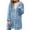 Light Blue, variant on cocolona Womens Winter Fuzzy Fleece Jackets Oversized Open Front Cardigan Sweaters Casual Solid Color Long Sleeve Hooded Coats