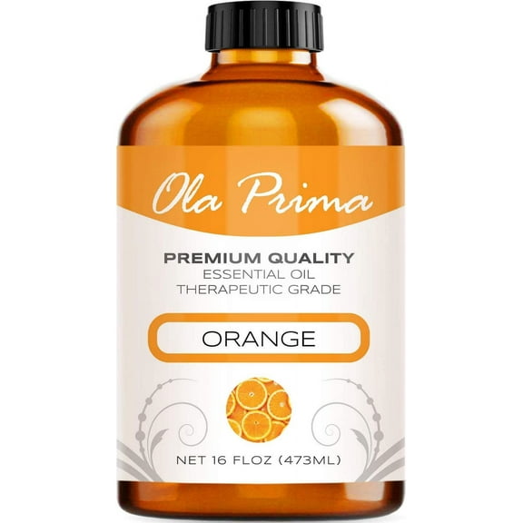 Ola Prima Orange Essential Oil, 16 fl oz