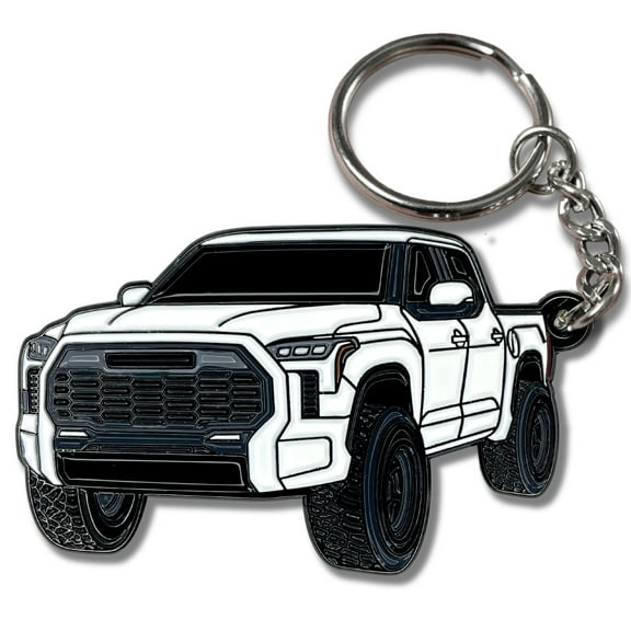 Accessories Metal Tundra Keychain 2024 2023 - Key Ring Fob Cover Ring Key Chain Toy Gift Truck