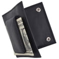 thumbnail image 5 of Bifold Credit Card Holder with Snap Button Closure Genuine Leather 80W (C), 5 of 11