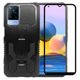 thumbnail image 1 of Funda de Uso Rudo Atti Para VIVO V21 Robot Clip Case Negro Mas Mica 9D 2pz, 1 of 7
