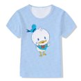 thumbnail image 1 of Ropa de Disney para niños, camisetas de manga corta de verano 2022 para niñas, camisetas con estampado de dibujos animados de Mickey Mouse y Minnie Mouse para bebés, ropa para niñas 110 Gao Jinjia LED, 1 of 2