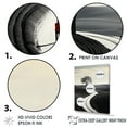 thumbnail image 3 of Designart "Wind Turbines Minimal Scenery I" Wind Turbines Floater Framed Canvas Wall Art, 3 of 5